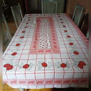 Vintage Linen tablecloth